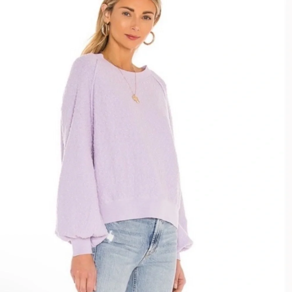 Free People Lavender Sweater - Picture 2 of 13